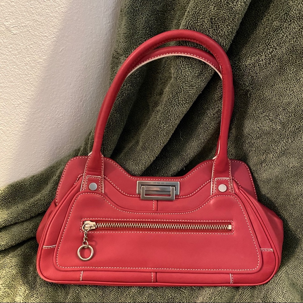 Maxx New York Fushia Leather Purse